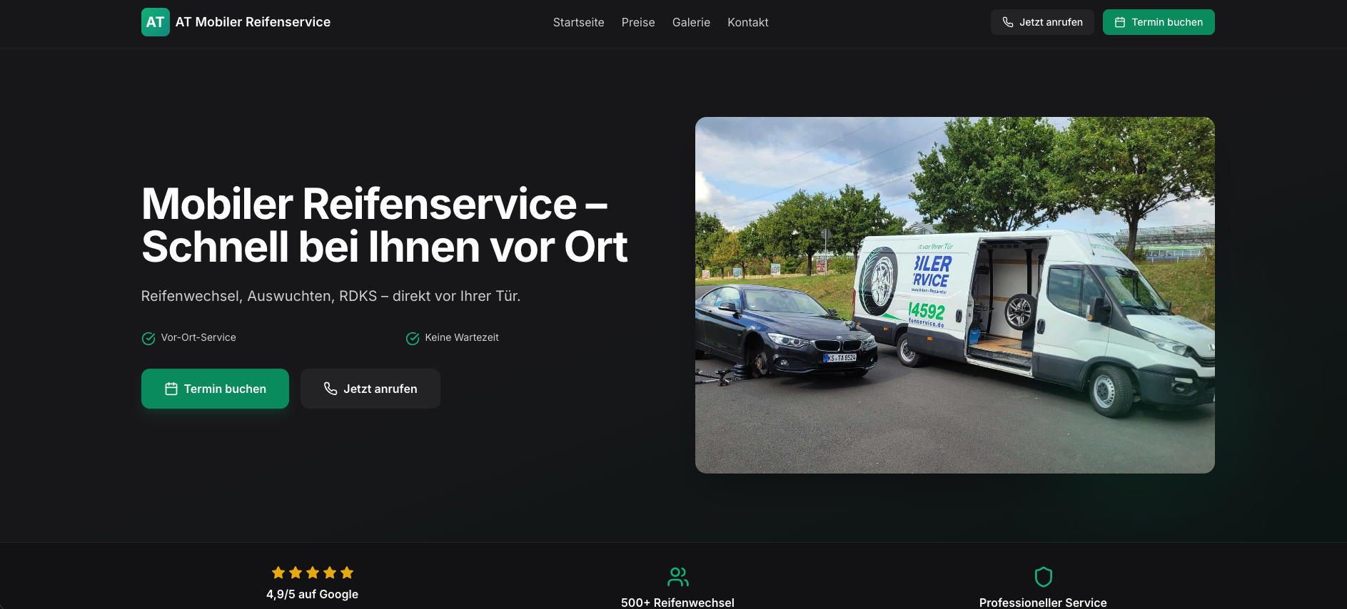 AT Mobiler Reifenservice logo